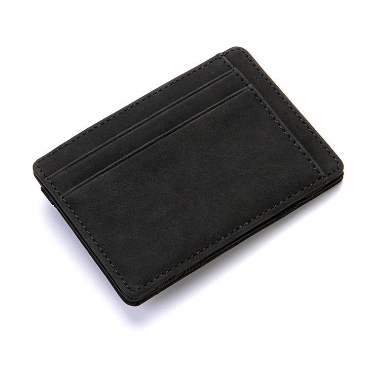 Porte-cartes de Wallet Magic Creative PU pour Homme