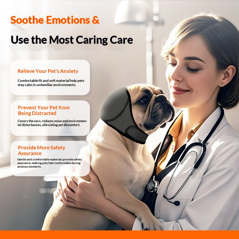 Nage-Proof Couverture tête pour chiens de compagnie en automne et en hiver