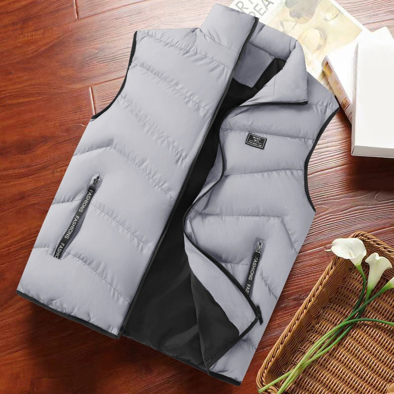 Hommes Stand-Neck Outdoor Casual Veste