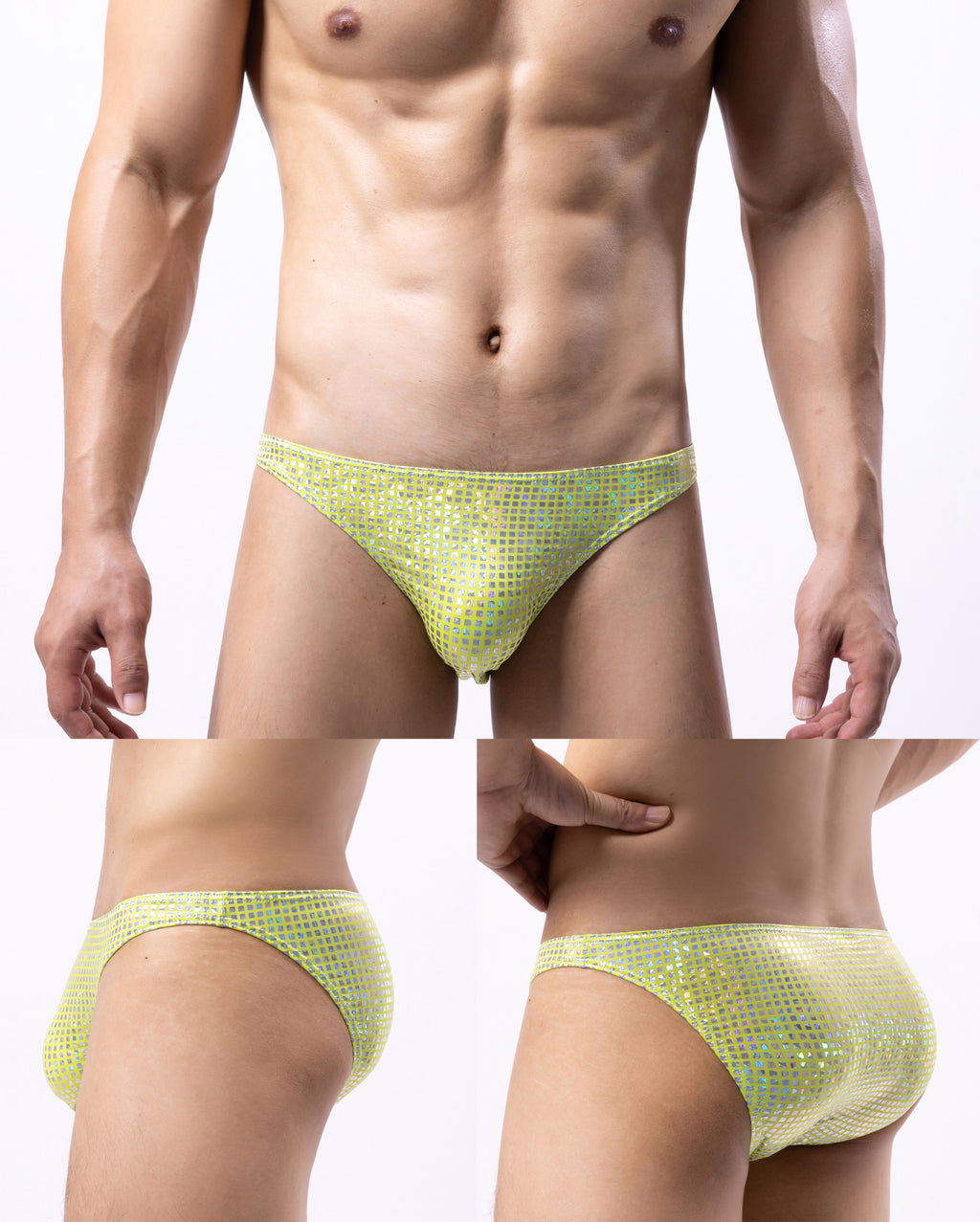 Slip de mode respirant Mesh pour hommes