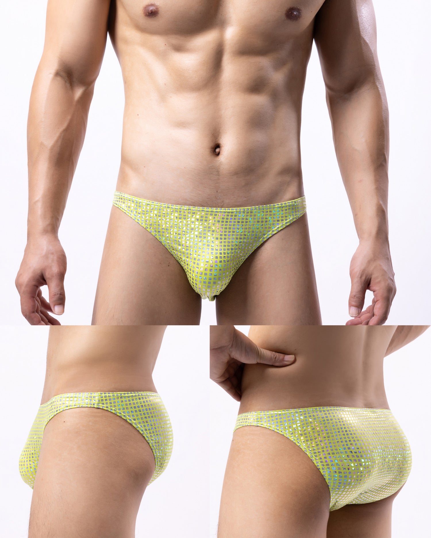Slip de mode respirant Mesh pour hommes