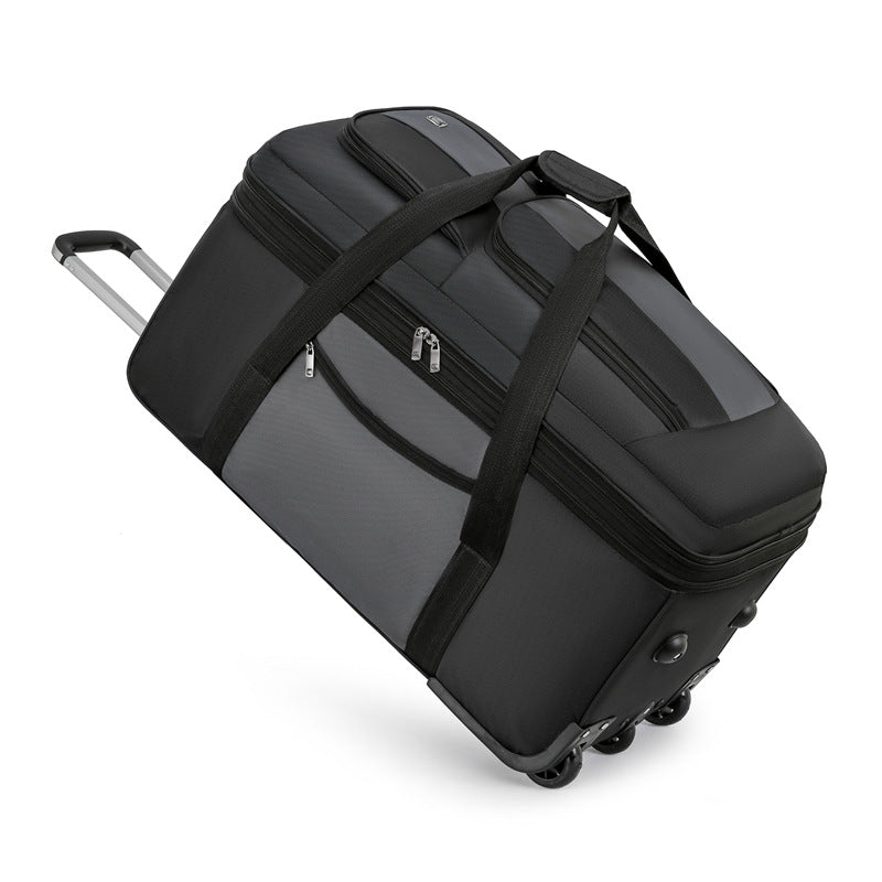 Femmes Travel Value Trolley Sacs à roulettes Oxford Waterproof Rolling Bagage Travel Ha