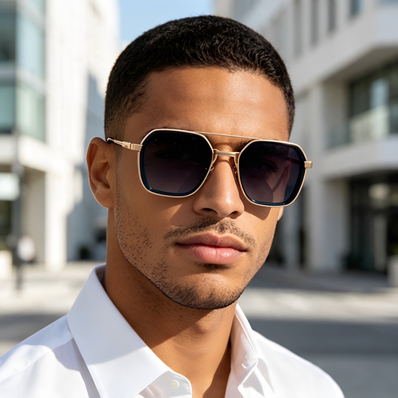 Lunettes de soleil de style pour hommes