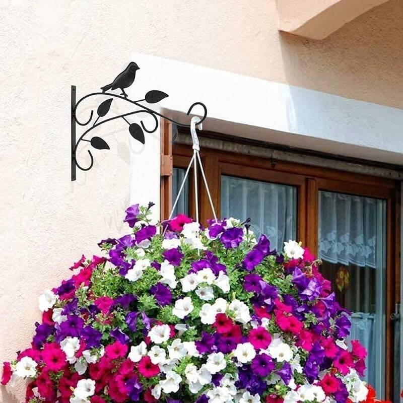 Bracket de panier de suspension lourd 2 Pack 12 pouces Brackets de panier de suspension extérieur