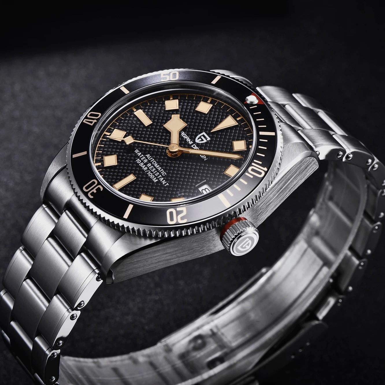 Montre mécanique automatique homme de mode étanche