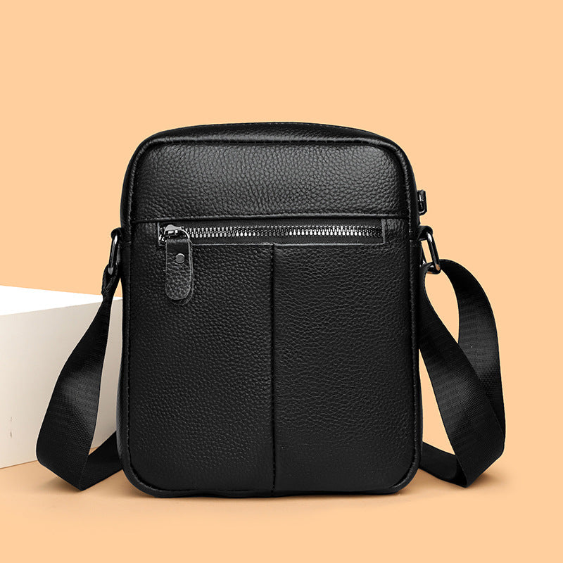 Sac de messager en cuir tout-match Casual