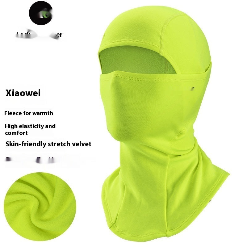 Extérieur Garder chaud et coupe-vent En Masque d'hiver Écharpe de polaire d'extérieur Cold-proof Haze-proof