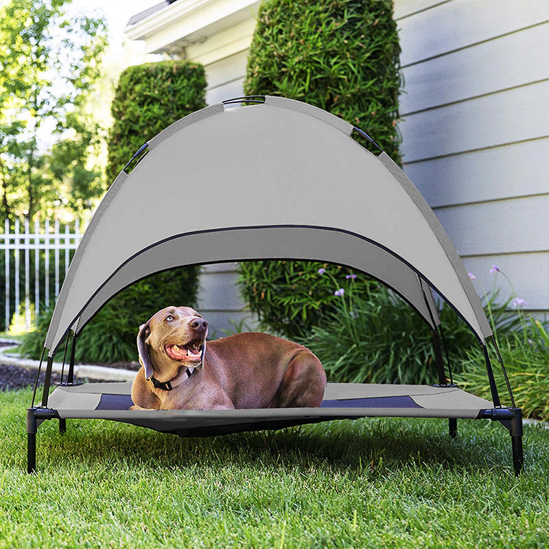 Animaux de l'extérieur Fournitures couvertes Loft Bed Camp Bed Sunshade Tent