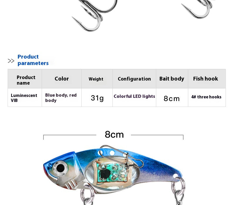 Lure Metal Vib Lure électronique