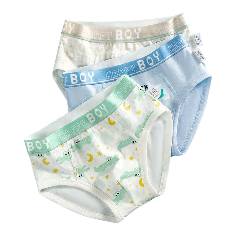 7A Enfants Antibactériens Pas d'épingle Bottes Slips enfants