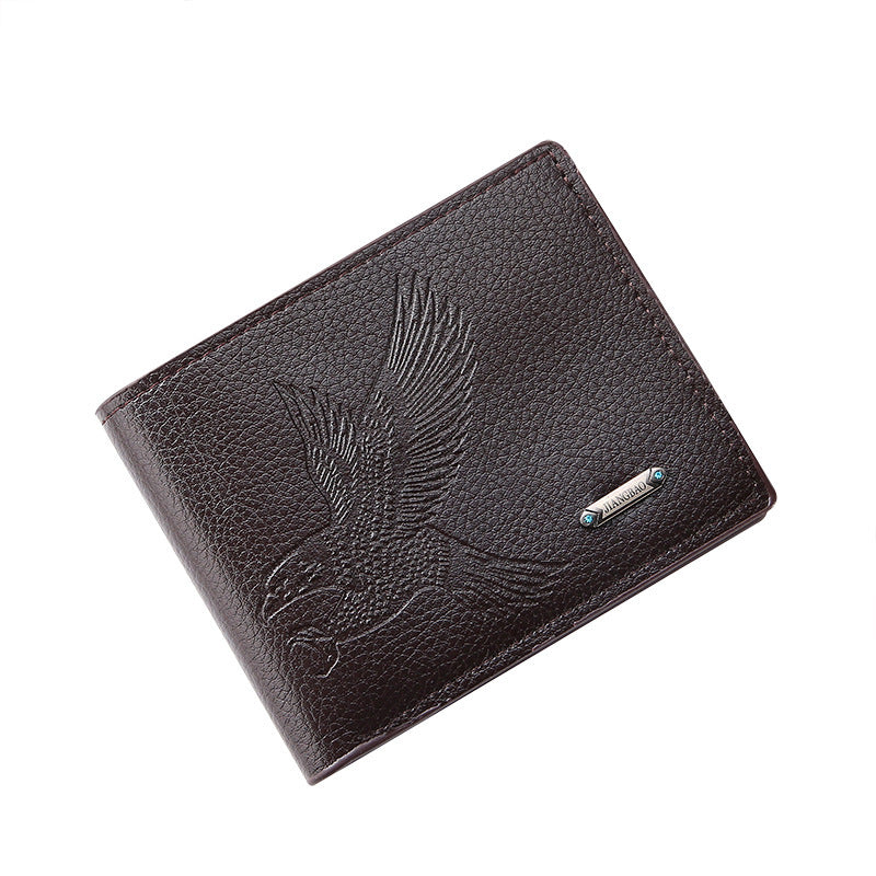 Business Casual Horizontal Mode Grande Capacité Portefeuille Homme