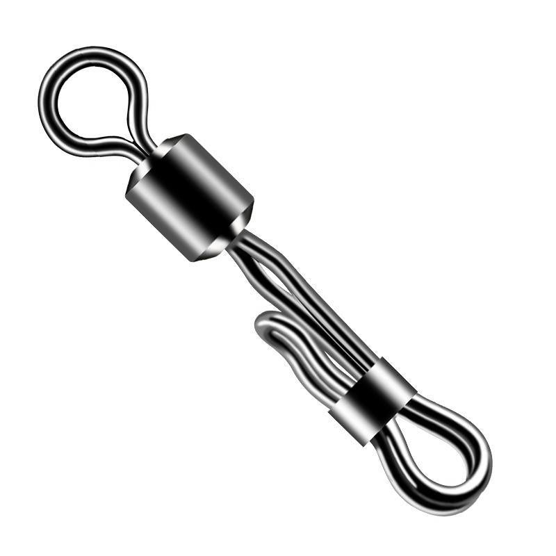 Quick Line Change Barrel Swivel Bearing Sortie rapide 8 mots Anneau