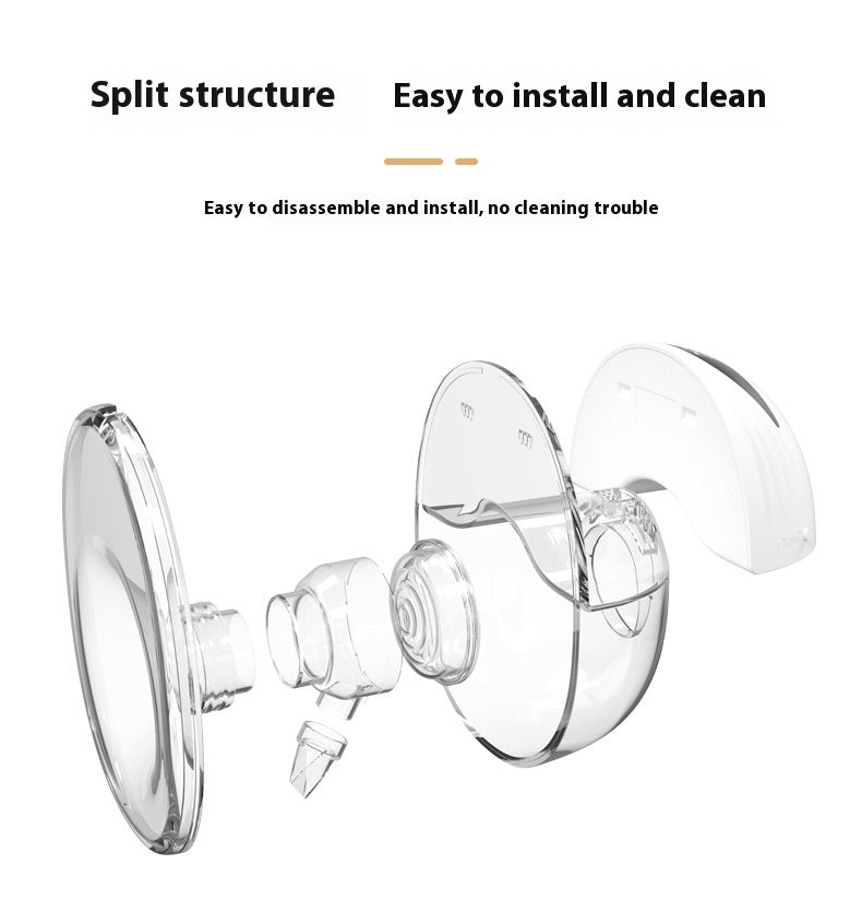 Portable mains sans poitrine électrique Portable Bilatéral Automatique Intégré Lait Claw Piec