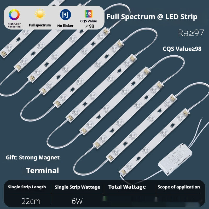 Plein spectre Led Super Bright Patch remplacement source de lumière Plafond plaque de base de lampe
