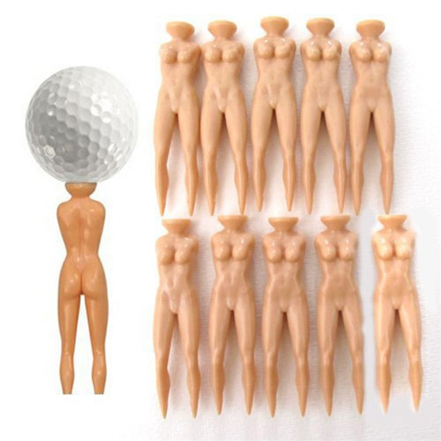 Beauté Tee Golf Modèle Golf Beauté Golf 10pcs