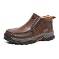 Bottes de cheville en métal casual hommes