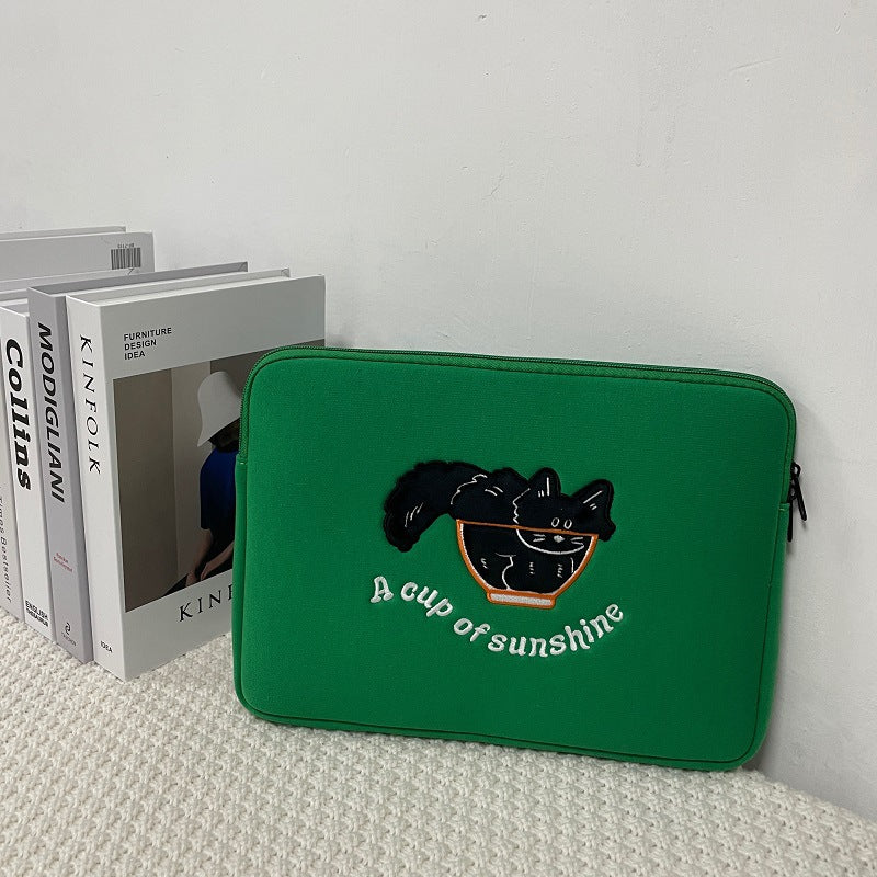 Coffret de protection de sac intérieur pour ordinateur portable mignon