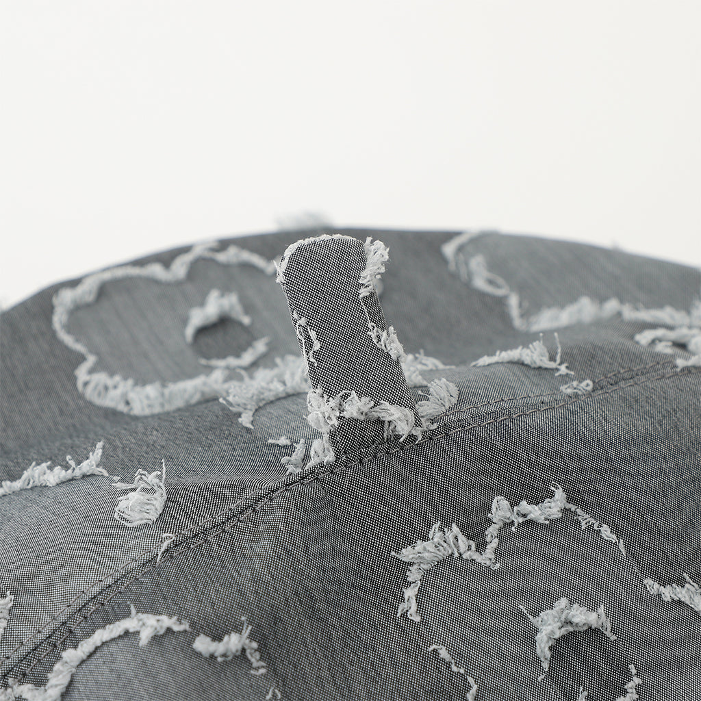 Casquette de Fedora de style floral Jacquard, rétro et décontractée