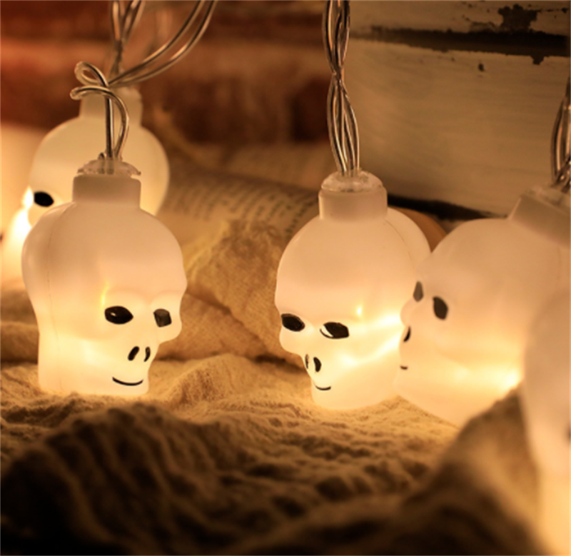 Halloween Battery Remote USB LED String Lights