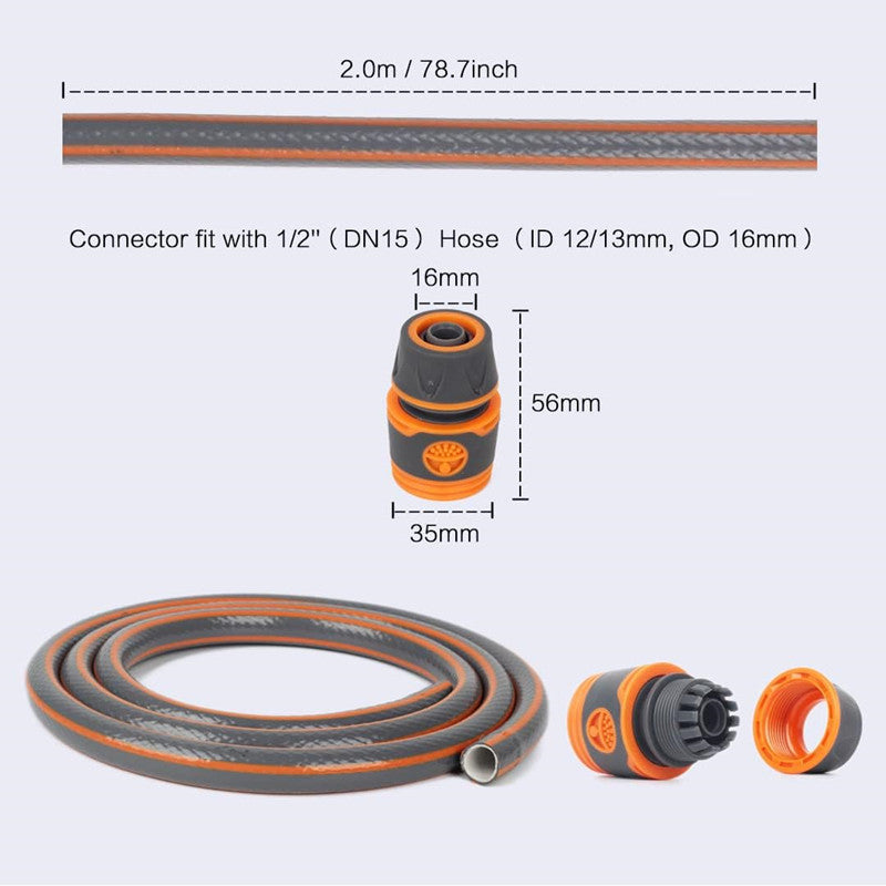 Hose d'eau haute pression PVC à haute température