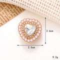 Jeans Button Trou Chaussures Diy Accessoires Bright Crystal Classic Style Ornement Accessoires