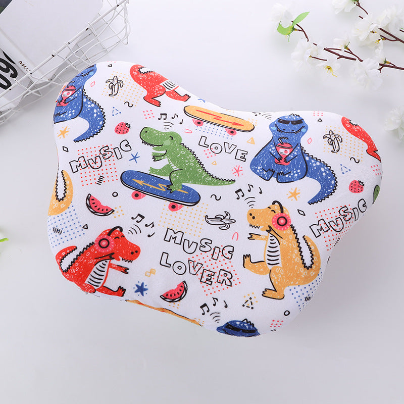 Mignon imprimé papillon en forme d'oreiller de lait Velours petit coussin pour siège de voiture Canapé Hom