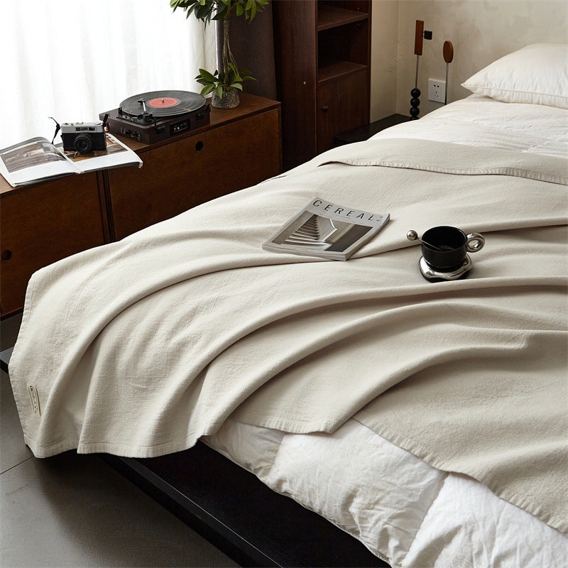 Nap Singledouble Air-conditioning Quilt Cotton-linen Throw Blanket