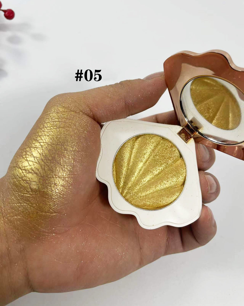 En forme de coquille Monochrome Highlight et Contour Palette