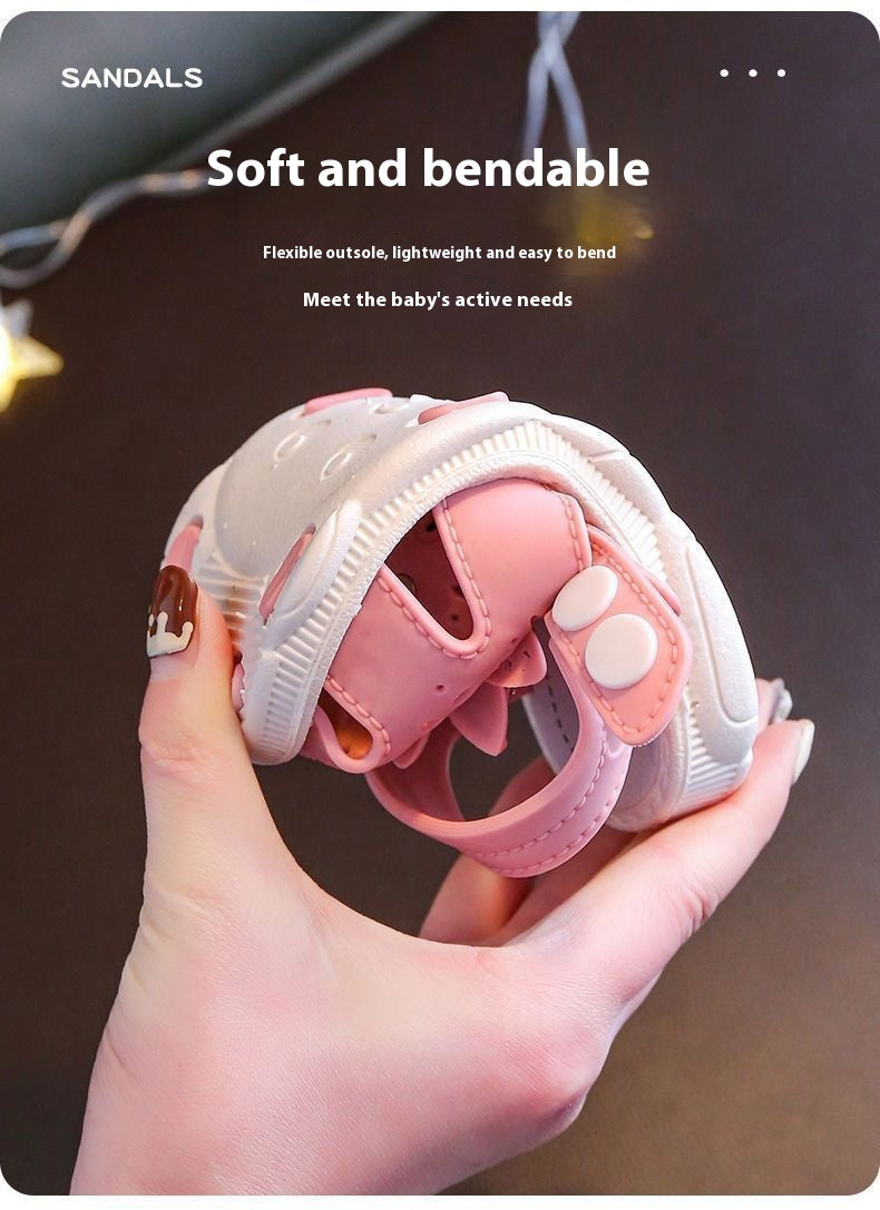 Bas doux antidérapant Sandales d'été respirantes bébé