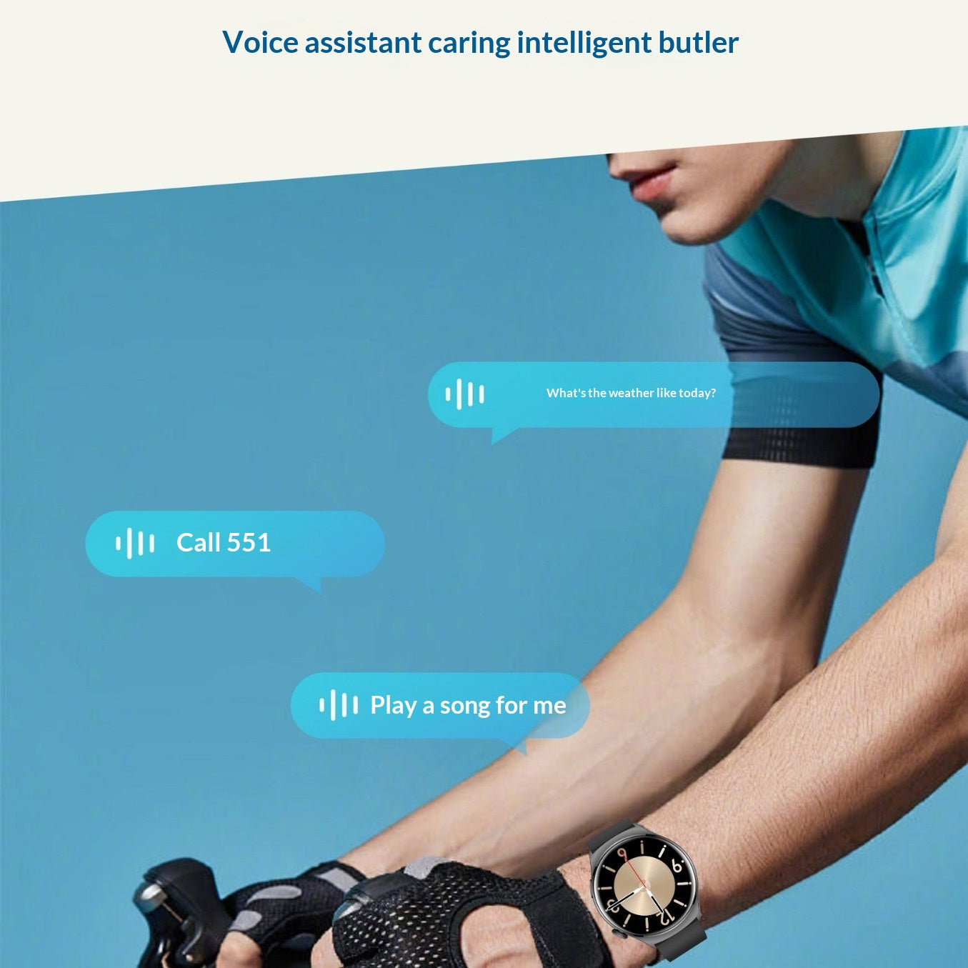 Smartwatch avec plusieurs fonctions soutenant divers sports