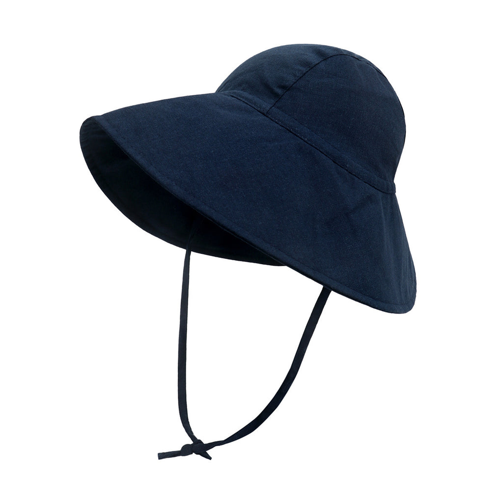 Chapeau de seau de protection solaire respirant en coton de plein air et en lin