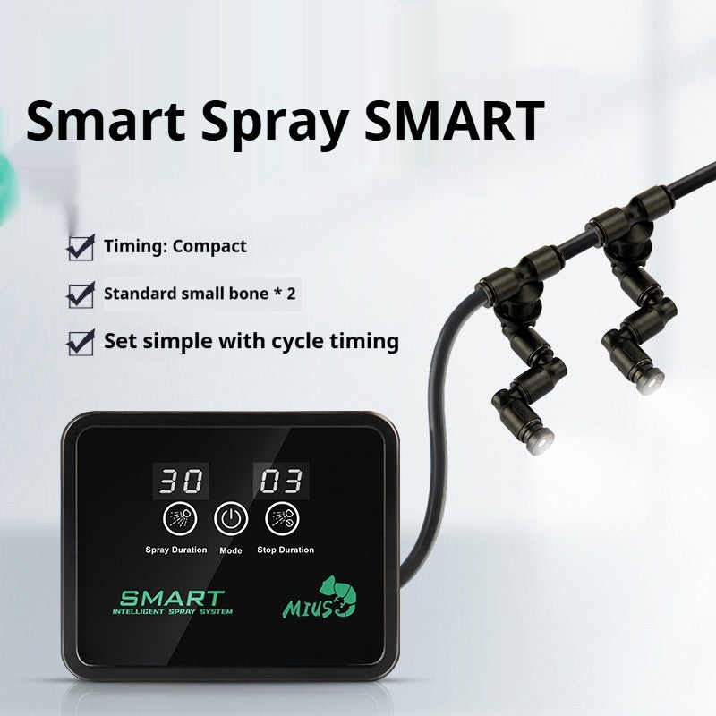 Vaporisateur à vaporisation de temps de la forêt pluviale Humidification simulée Spray intelligent de pluie