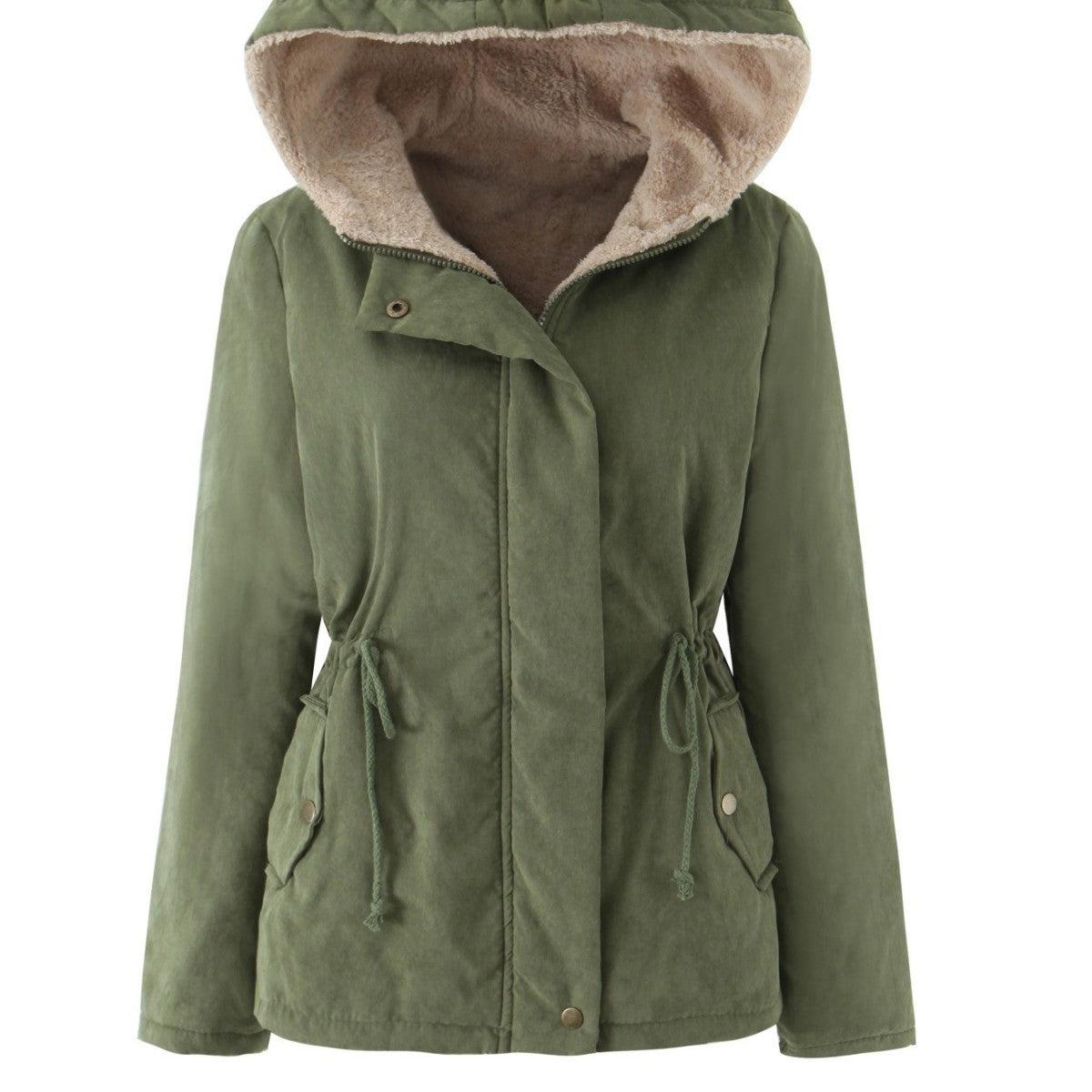 Manteau à capuche à capuche chaude pour femmes