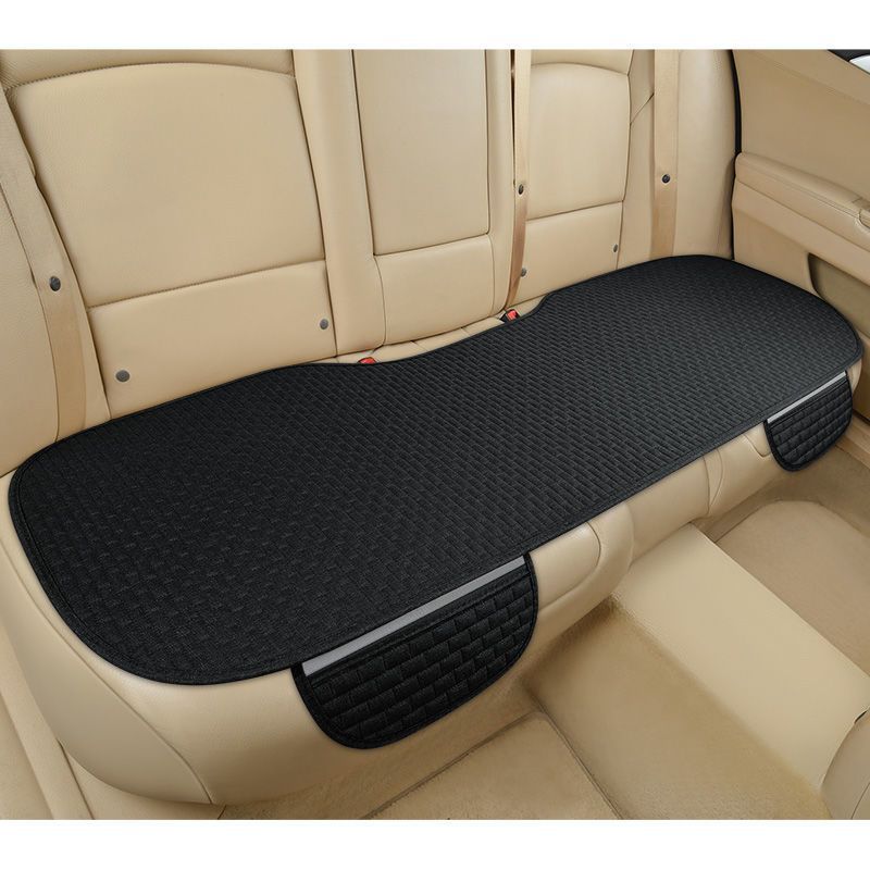 Linen car cushion Four Seasons Universal Single Piece Three-Piece Set
