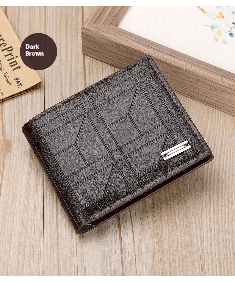 Carte de conducteur pour hommes Carte intégrée Wallet multifonctionnel
