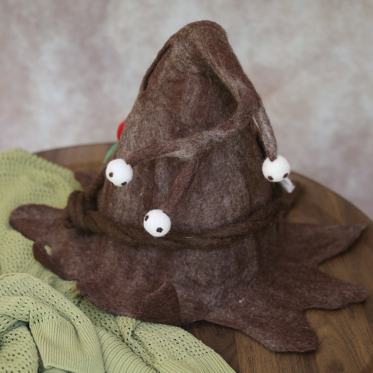 Mignon 3D Mushroom Vine personnalisé Elf Wizard Hat