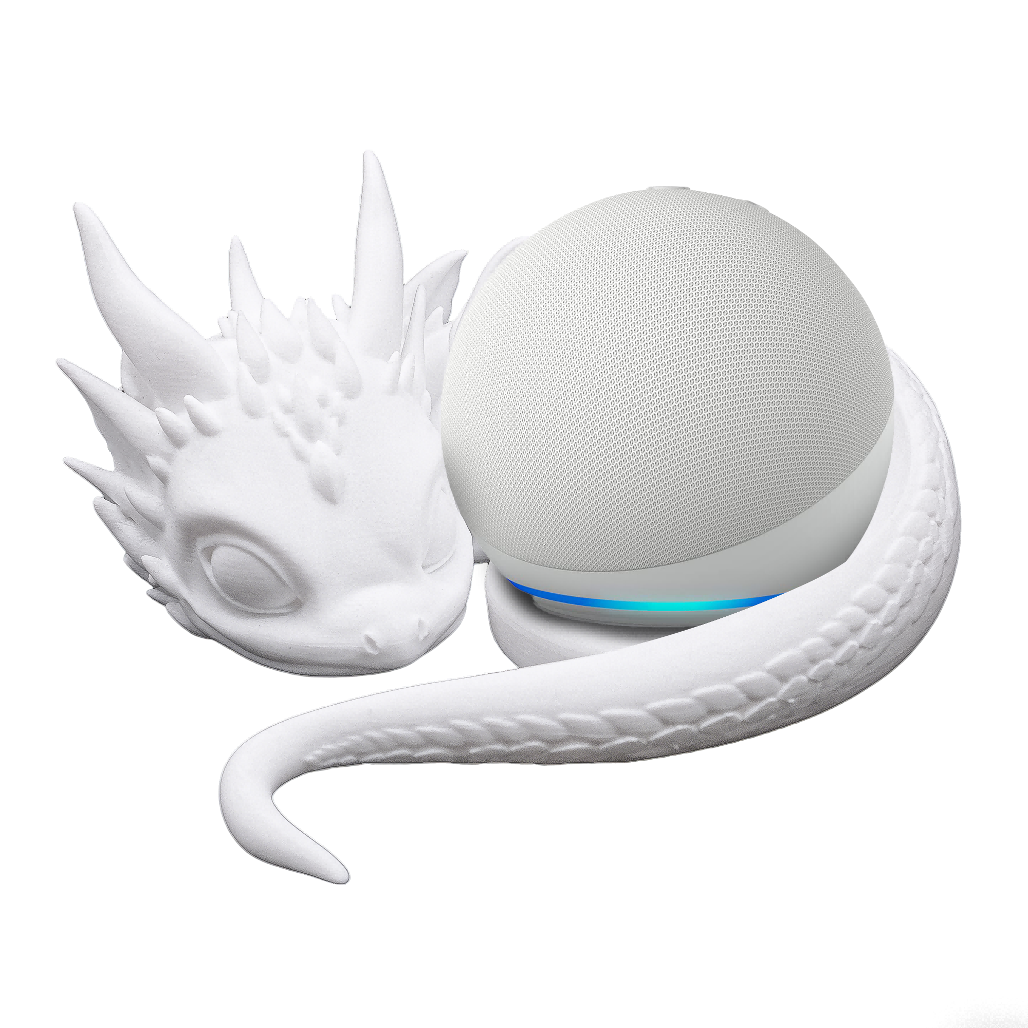 Support de haut-parleur dragon imprimé 3D