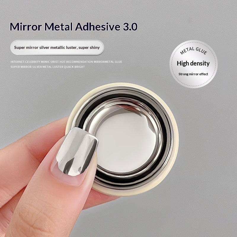 Miroir liquide de style japonais Gel métallisé polonais