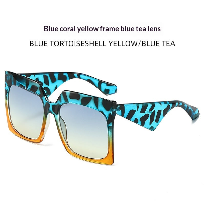 Femmes Fashionable Square Lunettes de soleil colorées