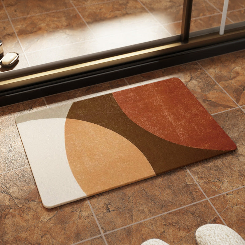 Tapis de sol de terre diatomées antidérapant à séchage rapide