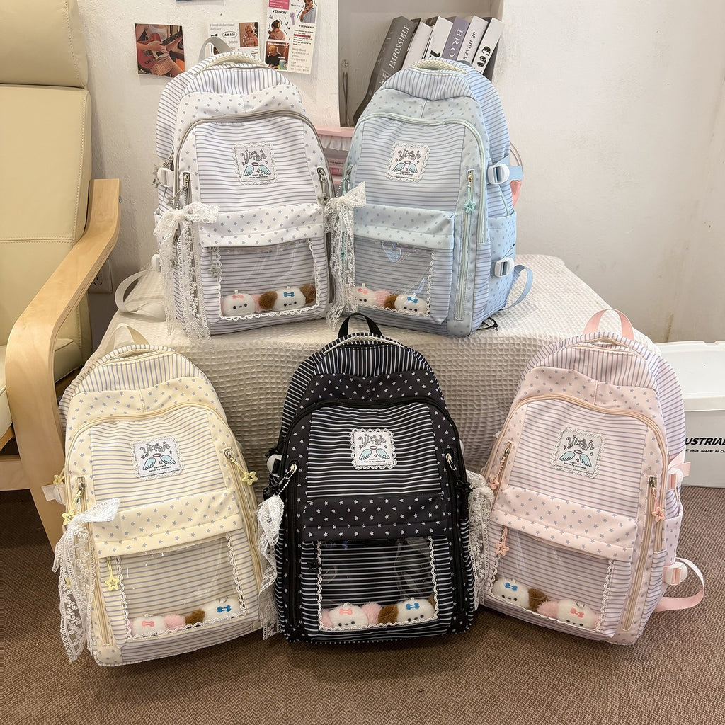 Sac à dos élégant pour filles douces parfait pour l'école moyenne et secondaire