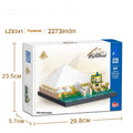 Pyramide Ancient Architecture Model Micro Diamond Particle Building Blocs Haute Difficulté