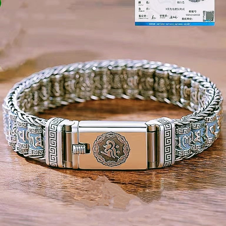 Bracelet en argent pour hommes