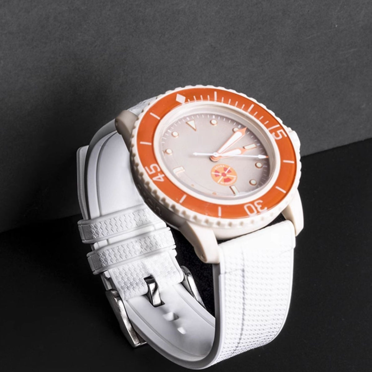 Bracelet de montre de sport en silicone en caoutchouc
