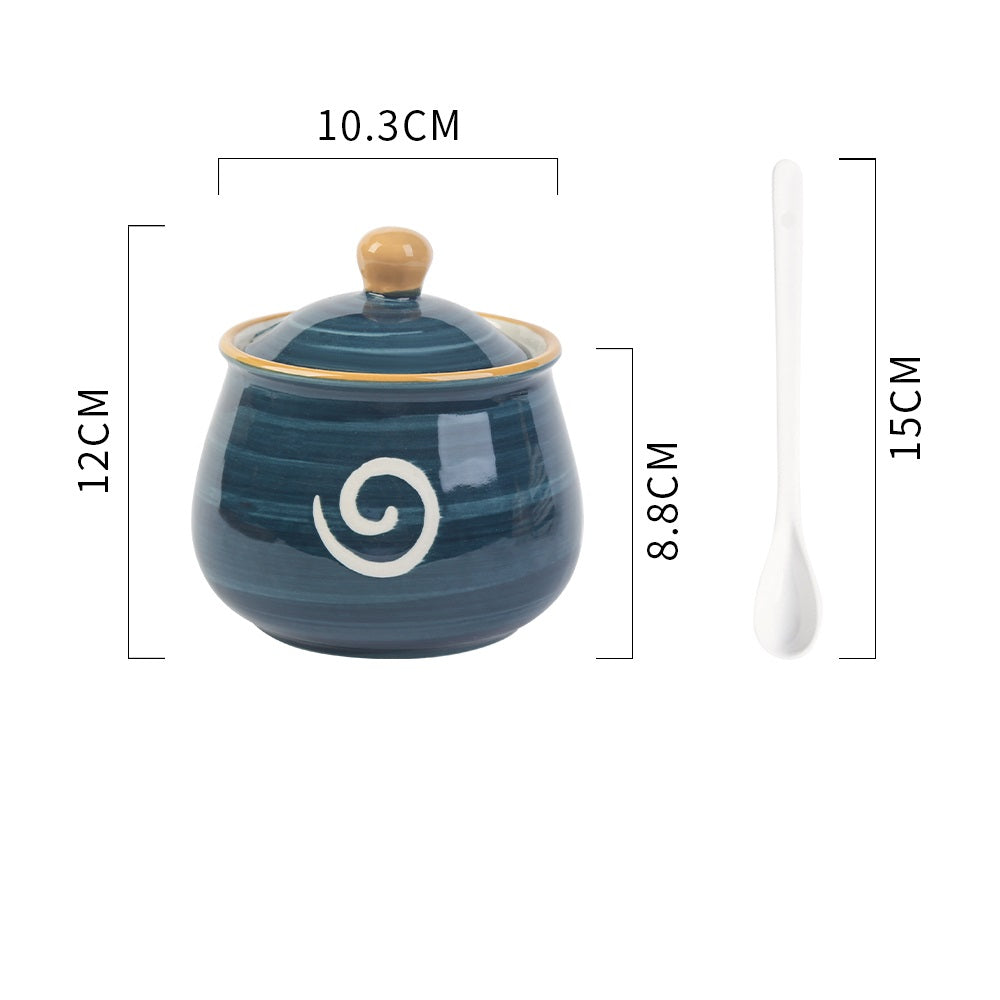 Cuisine de ménage Condiment Pot Céramique