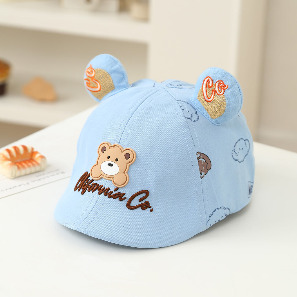 Ours des enfants en forme d'oreille en forme de lettre Tirage en trois dimensions de l'ours en peluche Cartoon