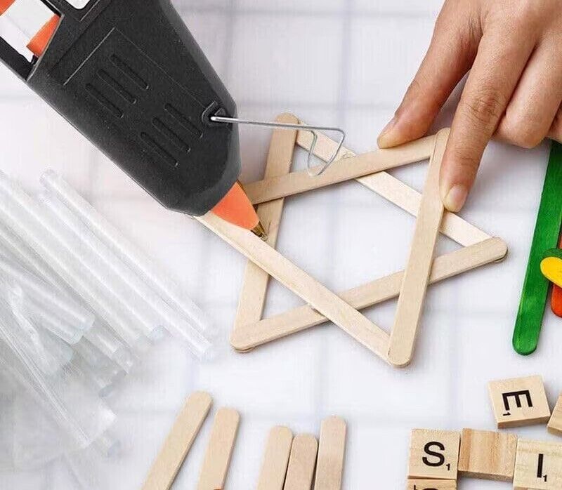 Melt Gun de colle électrique Trigger adhésif Hobby Craft bricolage bâtons de colle gratuit