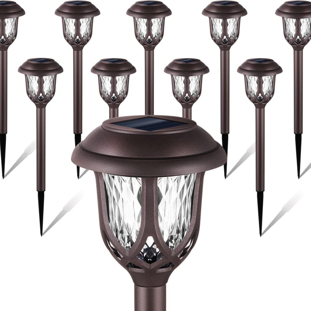 Lampe de jardin de pelouse solaire extérieure LED lumière décorative