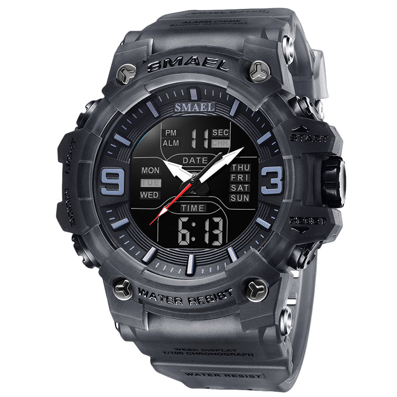 Montre électronique étanche à l'eau de sport