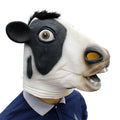 Halloween Fête Masque de vache Latex Headgear